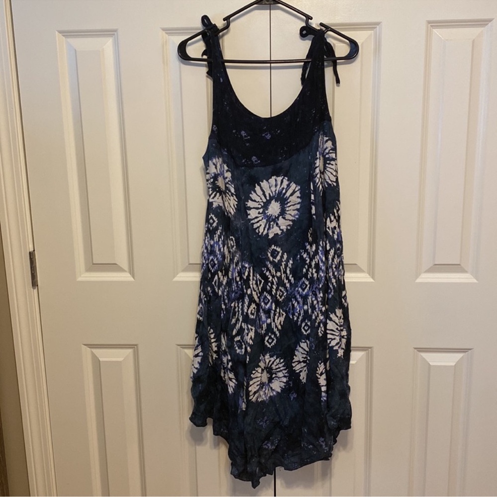 Free People Desert Winds Dress Teal